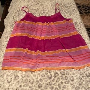 NY&C Striped Spaghetti Strap Tank